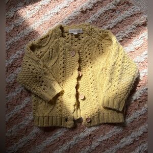 Louise Misha Pointelle-Knit Cardigan